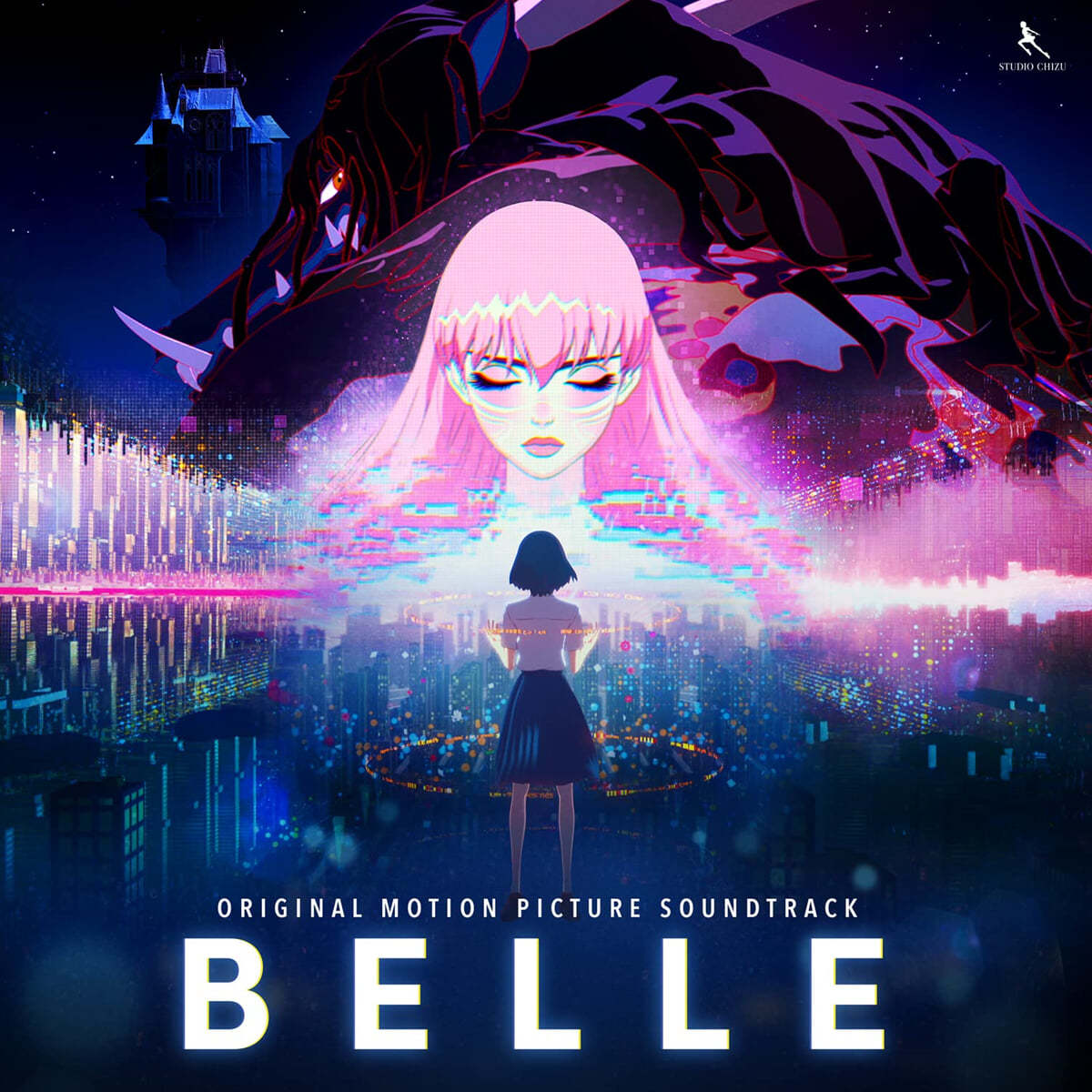 용과 주근깨 공주 영화음악 (Belle OST by Taisei Iwasaki) [핑크 & 블루 컬러 2LP]
