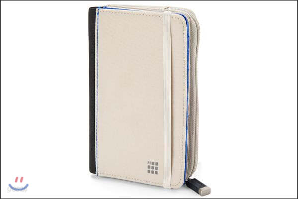 Moleskine Tool Belt Large Khaki Beige: Organizer In Tessuto Con Tasche E Portapenna, Accessorio Da Viaggio