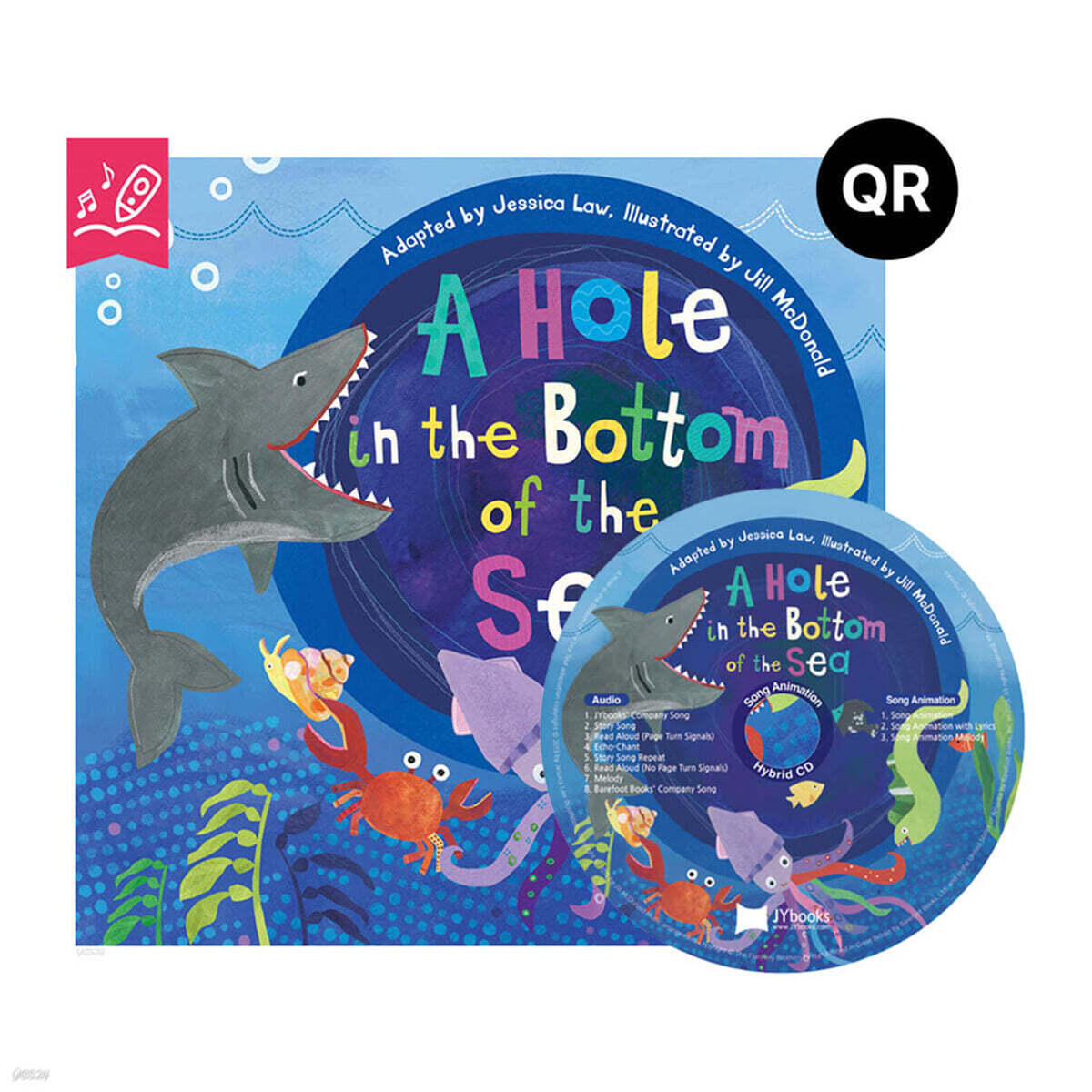 [노부영 싱어롱 세이펜] A Hole in the Bottom of the Sea (QR) (원서 & CD)