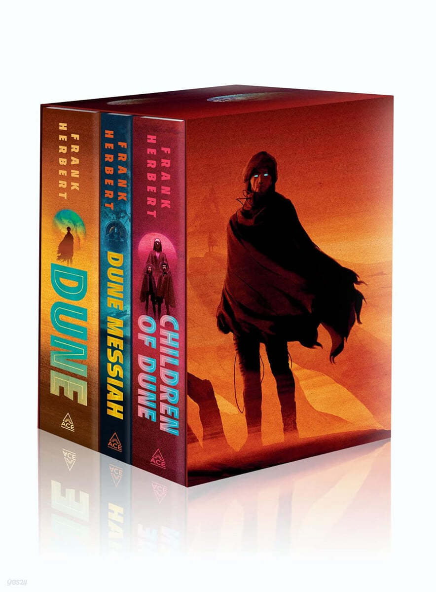 Frank Herbert&#39;s Dune Saga 3-Book Deluxe Hardcover Boxed Set: Dune, Dune Messiah, and Children of Dune