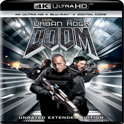 Doom (Unrated Extended Edition) () (2005)(ѱ۹ڸ)(4K Ultra HD + Blu-ray)