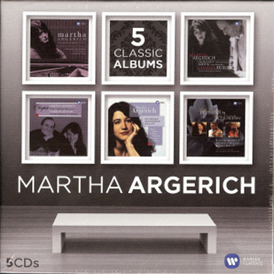 Ÿ Ƹ츮ġ - 5 ٹ (Martha Argerich - 5 Classic Albums) (5CD Boxset) - Martha Argerich