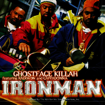 Ghostface Killah — Ironman 앨범 커버