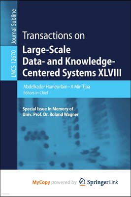 Transactions on Large-Scale Data- and Knowledge-Centered Systems XLVIII