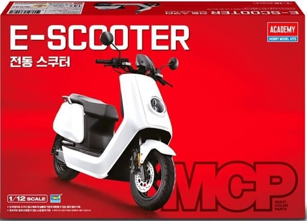 프로 리얼한 12sc 전동 스쿠터 MCP 오토바이 바이크 모형