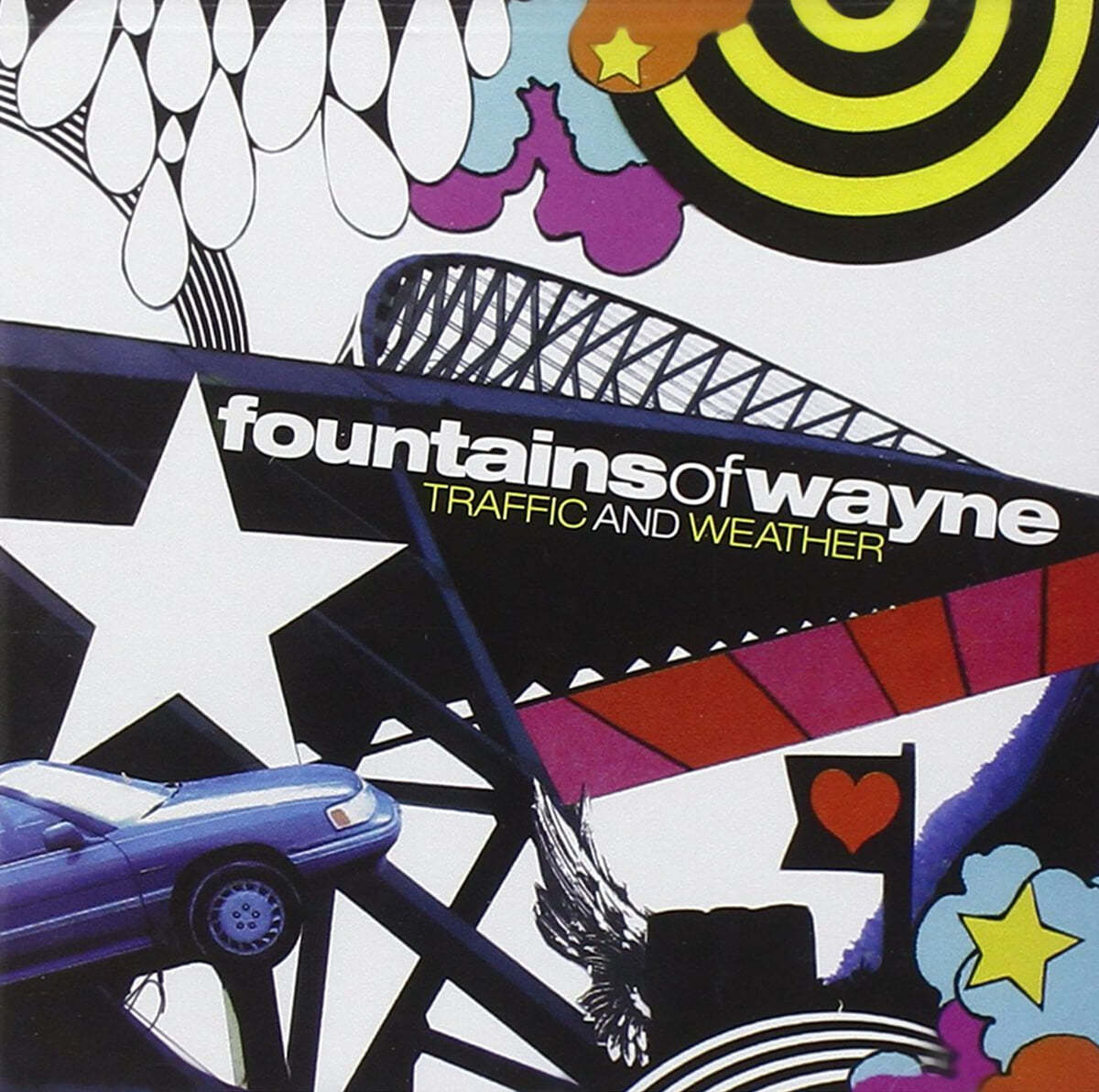 Fountains of Wayne (파운틴즈 오브 웨인) - 4집 Traffic And Weather [골드 & 블랙 스월 컬러 LP] 