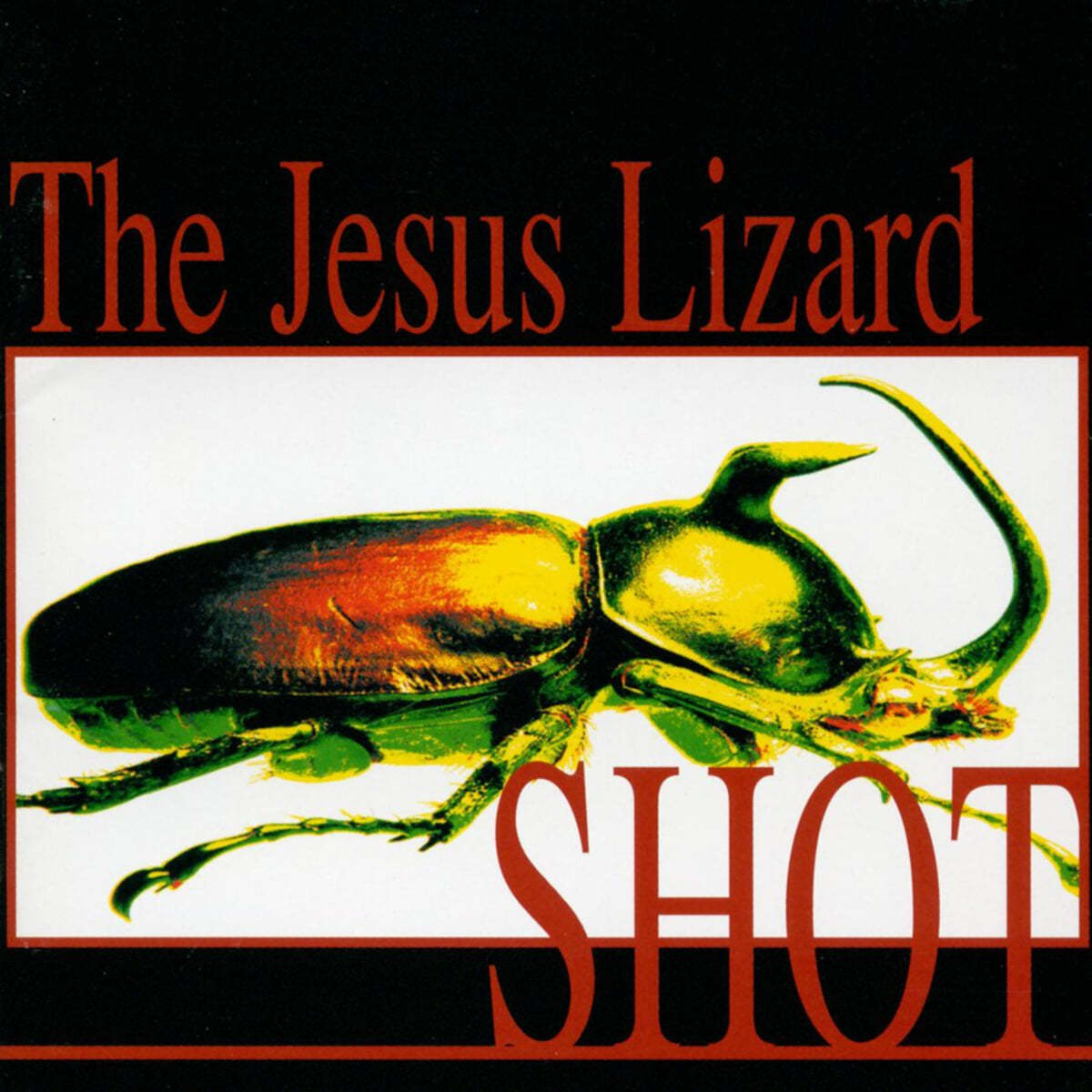 The Jesus Lizard (지저스 리자드) - Shot [파이어 오렌지 & 블랙 줄무늬 컬러 LP] 