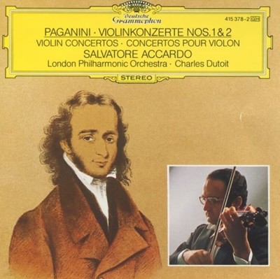 Paganini : Violinkonzerte Nos. 1 & 2 - 아카르도 (Salvatore Accardo)