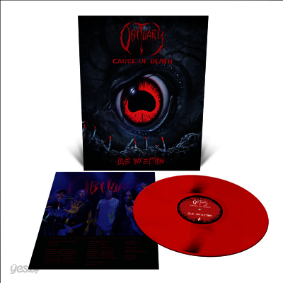 Obituary - Cause Of Death - Live Infection (Ltd)(Colored LP)