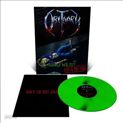 Obituary - Slowly We Rot - Live And Rotting (Ltd)(Colored LP)