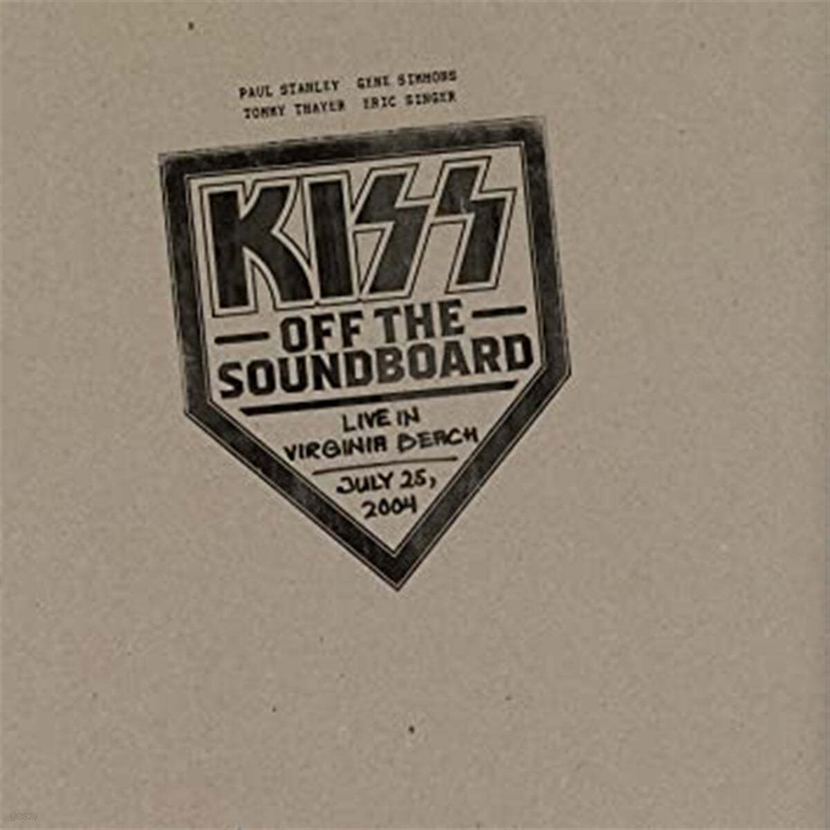 Kiss (키스) - Off The Soundboard: Live At Donington 