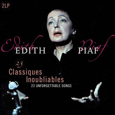 Edith Piaf — 23 Unforgettable Classics) 앨범 커버