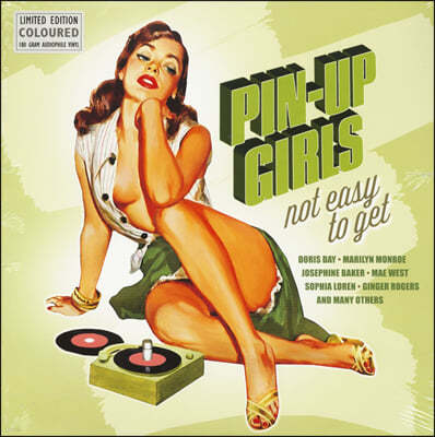 핀업 걸 음악 모음집 2 (Pin-Up Girls Vol. 2 - Not Easy to Get) [핫 핑크 컬러 LP] 