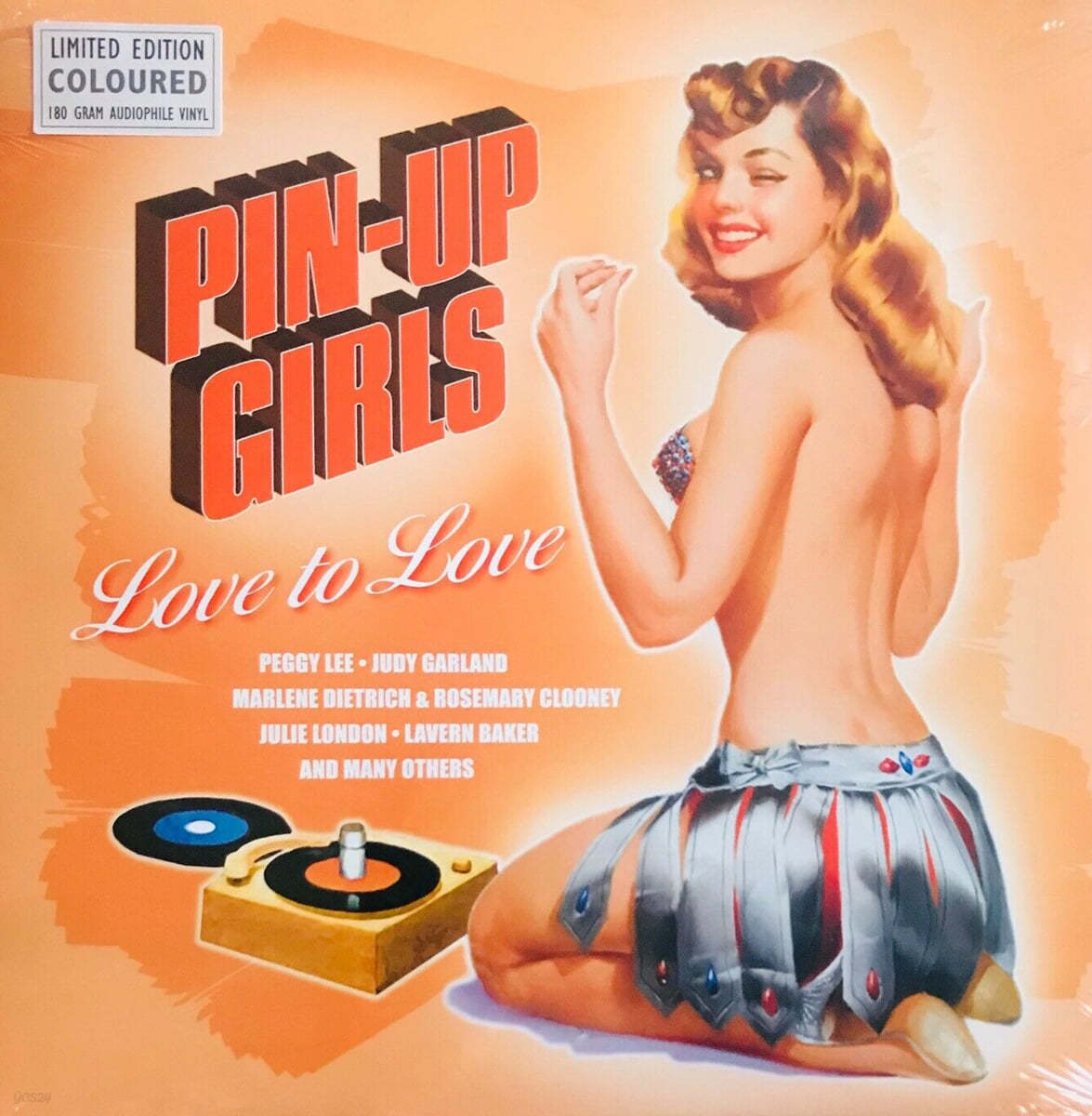 핀업 걸 음악 모음집 3 (Pin-Up Girls Vol. 3 - Love to Love) [블루 컬러 LP] 