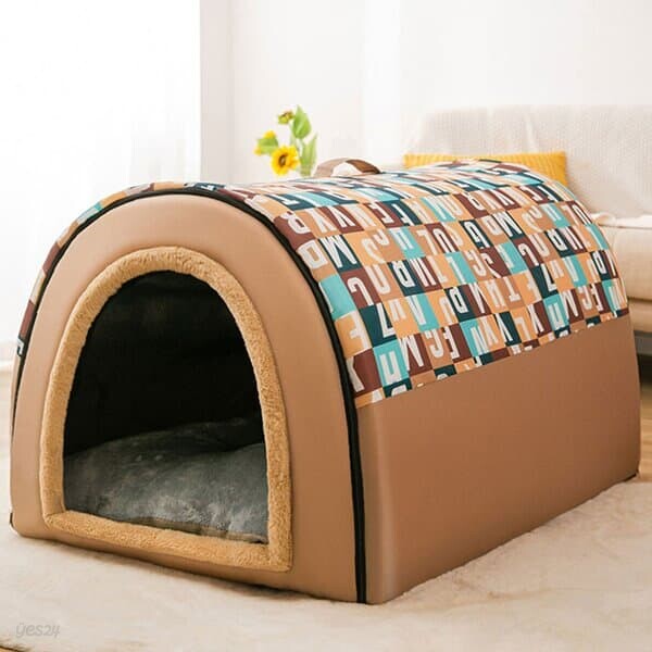 대형견 켄넬하우스(2XL)(브라운)