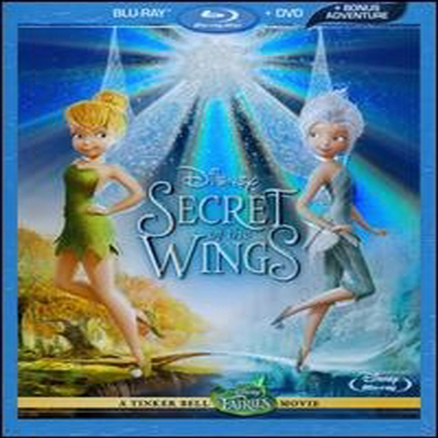 Tinker Bell: Secret of the Wings (Ŀ 4 :  ) (ѱ۹ڸ)(Two-Disc Blu-ray/DVD Combo) (2012)