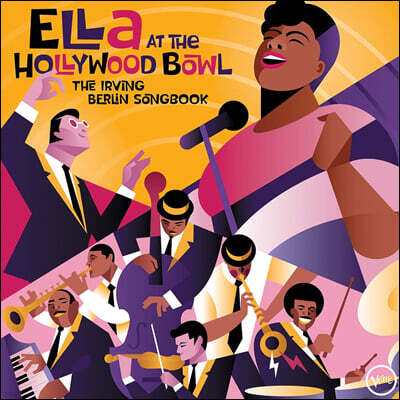 Ella Fitzgerald — Ella at the Hollywood Bowl: The Irving Berlin Songbook 앨범 커버