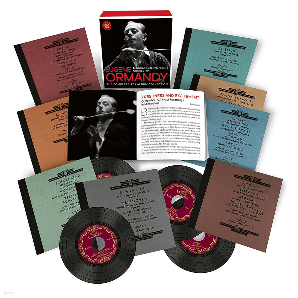 Eugene Ormandy 유진 오먼디 RCA 레이블 녹음 정규반 모음집 (The Complete RCA Album Collection)