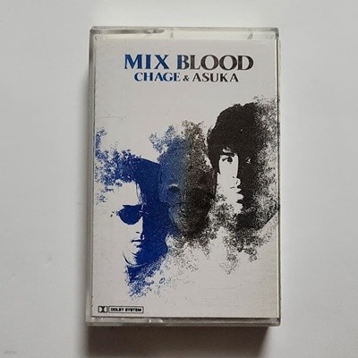 (희귀 일본반 카세트테이프) Chage & Asuka - MIX BLOOD