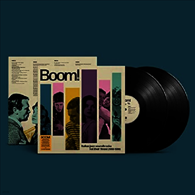 Various Artists — Boom! Italian Jazz Soundtracks At Their Finest (1959-1969) 앨범 커버