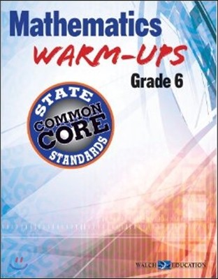 Mathematics Warm-Ups for Ccss, Grade 6