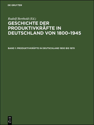 Produktivkräfte in Deutschland 1800 Bis 1870