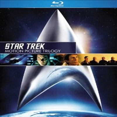 Star Trek: Motion Picture Trilogy (ŸƮ) (ѱ۹ڸ)(Blu-ray)