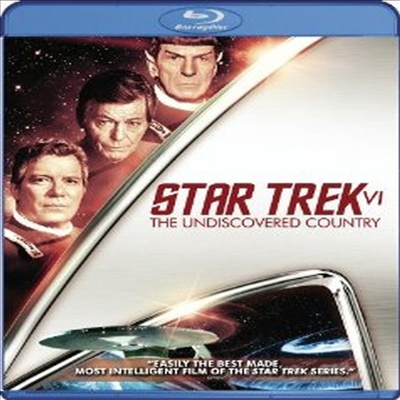 Star Trek VI: The Undiscovered Country -Remastered (ŸƮ 4) (ѱ۹ڸ)(Blu-ray)