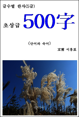 급수별 한자(5급) “초상급 500字”