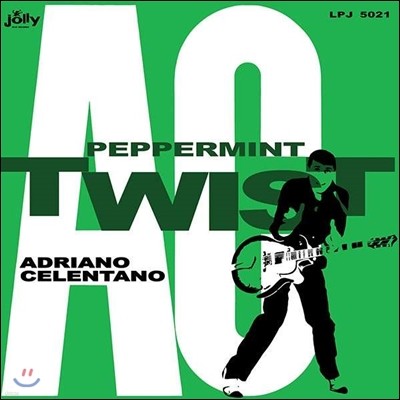 Adriano Celentano — Peppermint Twist 앨범 커버
