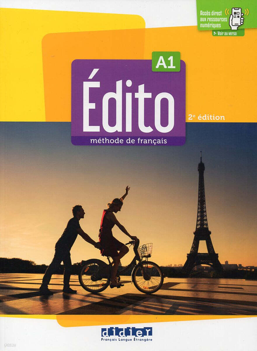 Edito A1. Livre de l'eleve