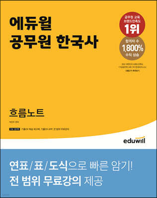 에듀윌 공무원 한국사 흐름노트