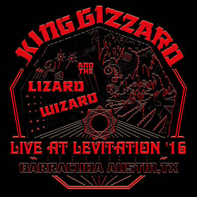 King Gizzard and the lizzard wizzard (킹기자드 앤 더 리자드 위자드) - Live at Levitation 16 [레드 컬러 2LP]