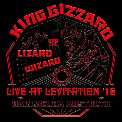 King Gizzard and the lizzard wizzard (킹기자드 앤 더 리자드 위자드) - Live at Levitation 16 [레드 컬러 2LP]