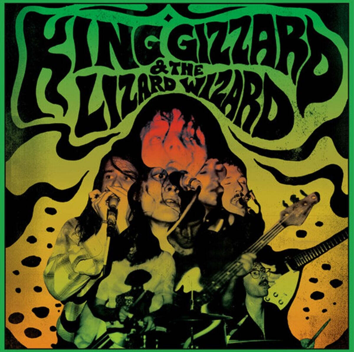 King Gizzard and the lizzard wizzard (킹기자드 앤 더 리자드 위자드) - Live at Levitation 14 [그린 컬러 LP]