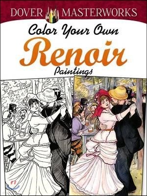 Color Your Own Renoir Paintings