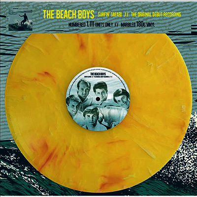 Beach Boys — Surfin' Safari (The Original Debut Recording) 앨범 커버