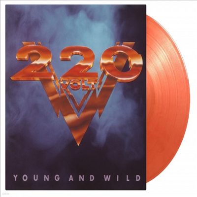220 Volt - Young And Wild (Ltd)(180g)(Crystal Clear, Red & Gold Marbled Vinyl)(LP)