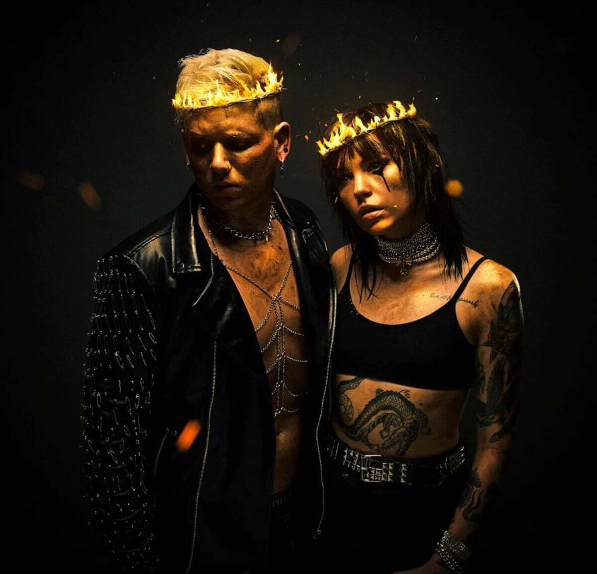 Hot Milk (핫 밀크) - The King and Queen of Gasoline [화이트 컬러 LP]
