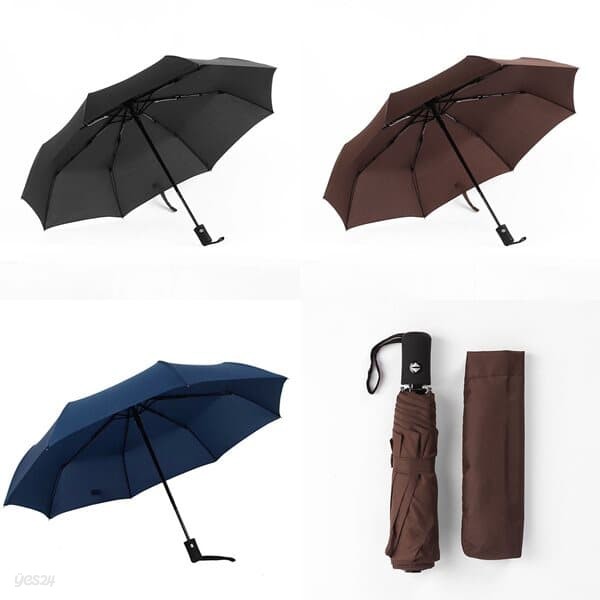 방풍 3단 완전자동 우산(8살대) (3color)