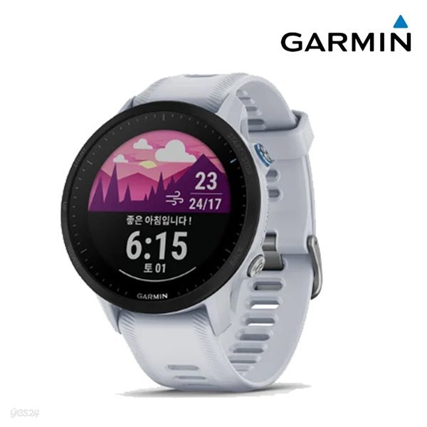 [GARMIN] 가민 포러너 955 솔라 스마트워치 / 화이트(010-02638-F1) / 액정필름 증정