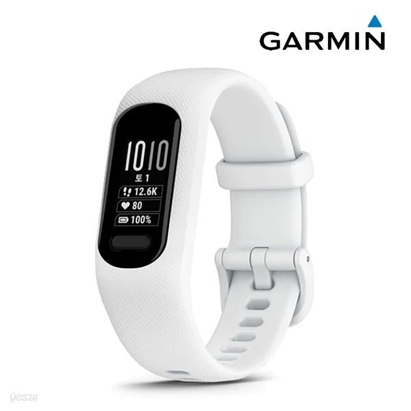 [GARMIN] 가민 비보스마트5 밴드형 스마트워치 S/M 밴드 / 화이트(010-02645-21)