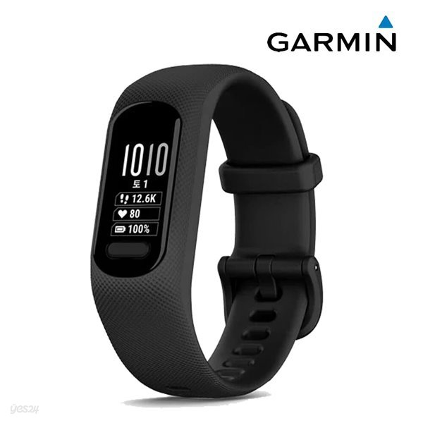 [GARMIN] 가민 비보스마트5 밴드형 스마트워치 S/M 밴드 / 블랙(010-02645-20)