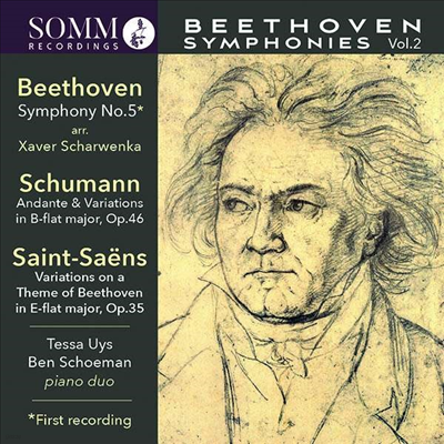 亥:  5 - 4 ǾƳ  (Beethoven: Symphony No.5 - Piano for 4 Hand Version)(CD) - Tessa Uys & Ben Schoeman