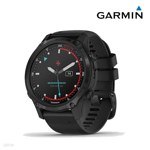 [GARMIN] 가민 디센트 M2KS 스킨스쿠버 스마트워치 다이빙 컴퓨터 / 블랙(010-02403-61) / 액정필름 증정