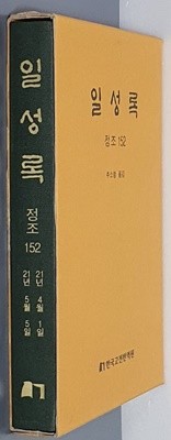 일성록 정조 152(21년 4월 1일 ~ 21년 5월 5일)