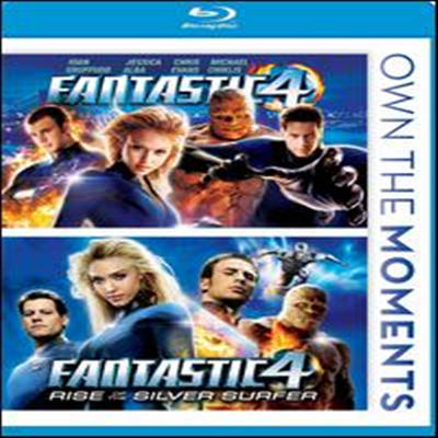 Fantastic Four / Fantastic Four: Rise of the Silver Surfer (Ÿƽ 4) (ѱ۹ڸ)(Blu-ray) (2012)