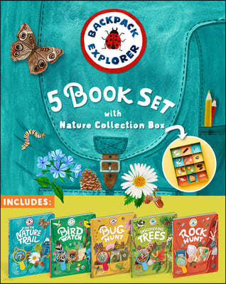 Backpack Explorer 5-Book Set with Nature Collection Box