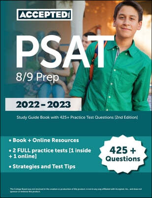 PSAT 8/9 Prep 2022-2023: Study Guide Book with 425+ Practice Test Questions [2nd Edition]