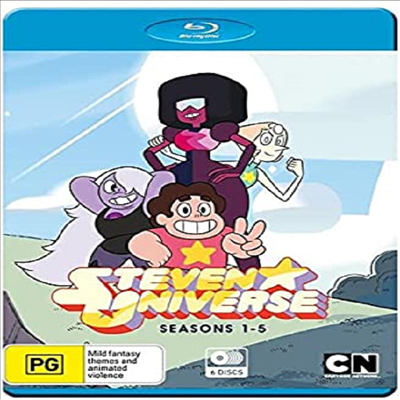 Steven Universe: Seasons 1-5 (Ƽ Ϲ  1-5)(ѱ۹ڸ)(Blu-ray)